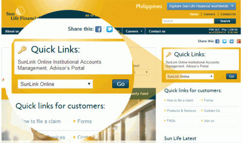 SunLink Online - screenshot